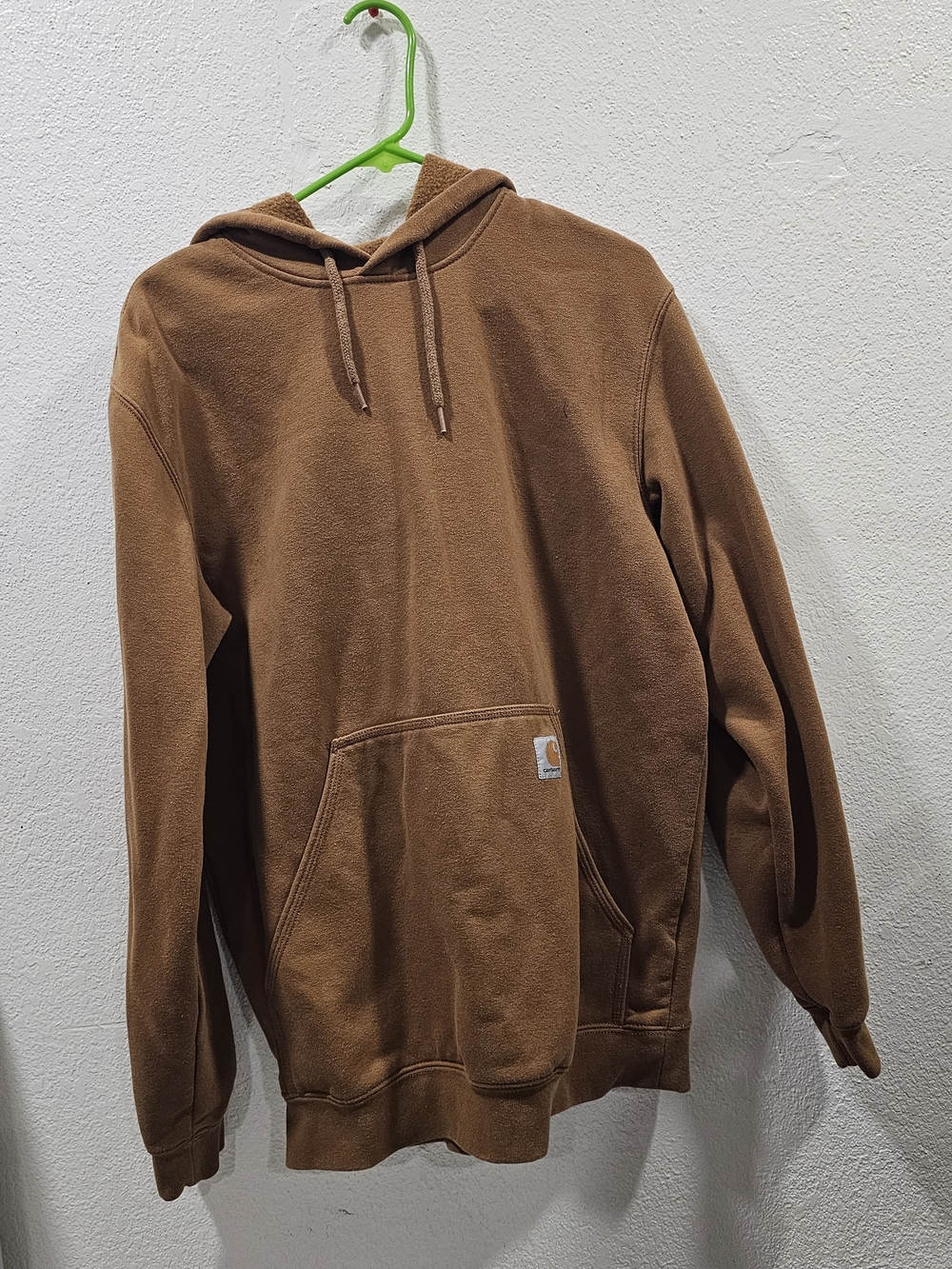 Carhartt Brown Hooded Workwear Sweatshirt